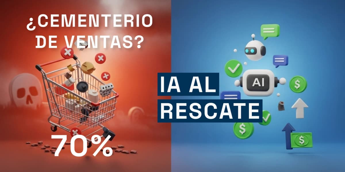 Carritos Abandonados: 3 Causas y Soluciones IA