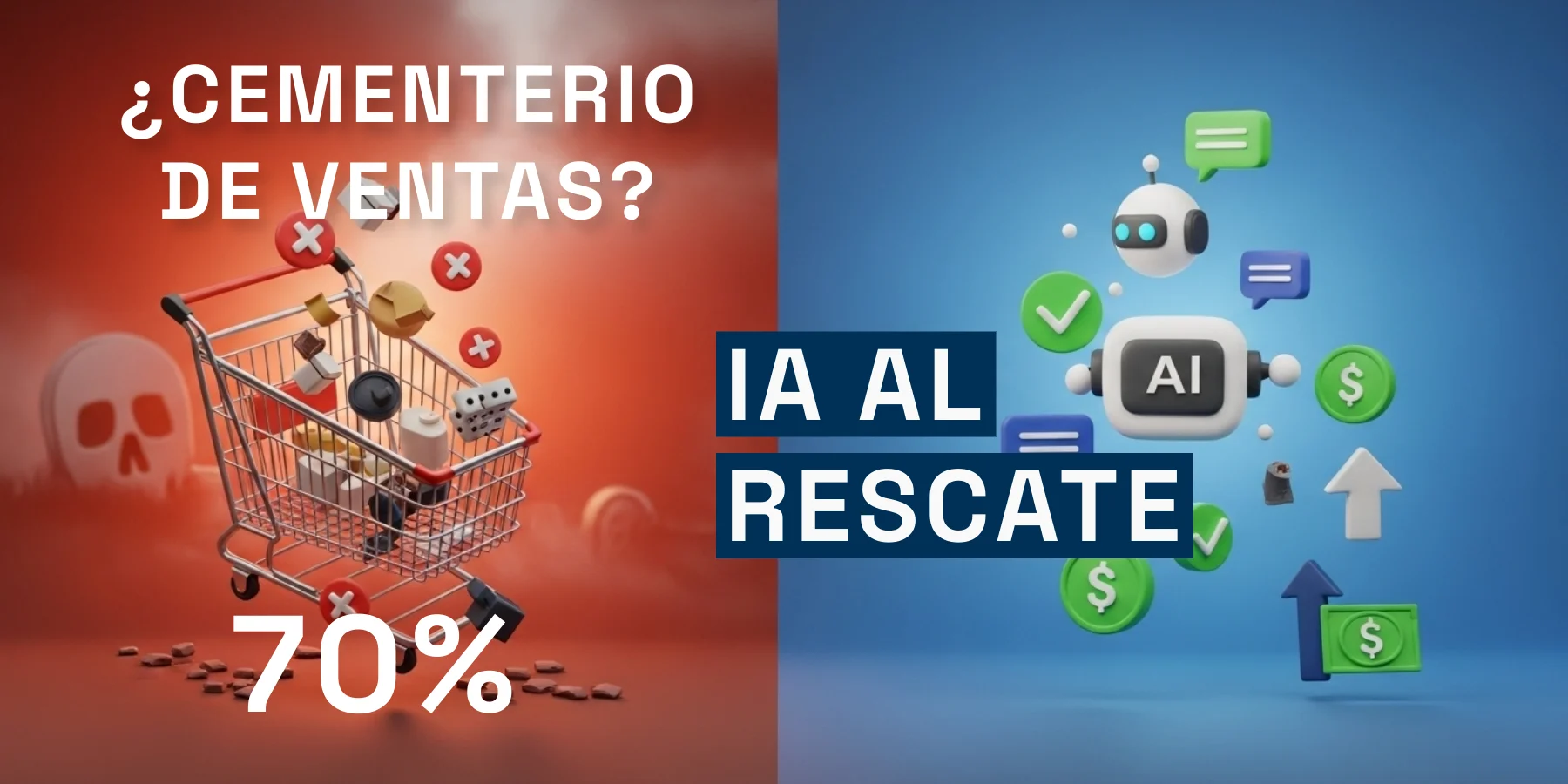 Carritos Abandonados: 3 Causas y Soluciones IA